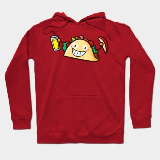 Funny Happy Taco Hoodie